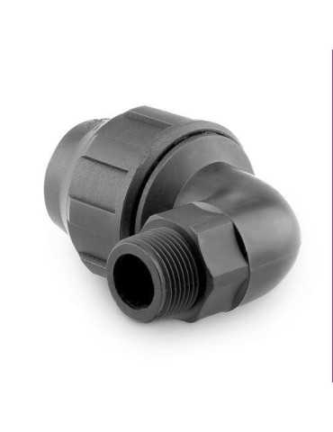 Enlace Mixto Rosca Macho PP para PE 25MM-3/4 [LOTE DE 12 Unidades] HIDROTEN