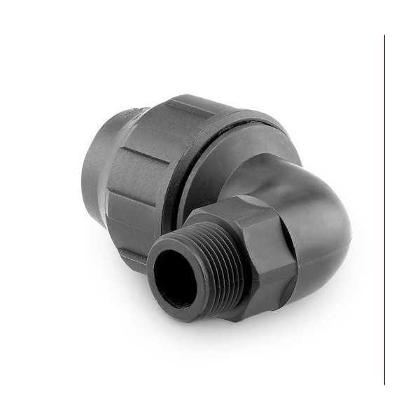 Enlace Mixto Rosca Macho PP para PE 32MM-1 [LOTE DE 10 Unidades] HIDROTEN
