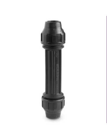 Enlace Recto Largo Igual Reparacion PP para PE 20MM [LOTE DE 10 Unidades] HIDROTEN
