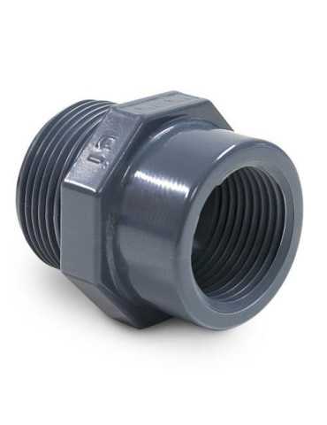 Reducción Roscada PVC M1 -H3/4 9002474 [LOTE DE 30 Unidades] HIDROTEN
