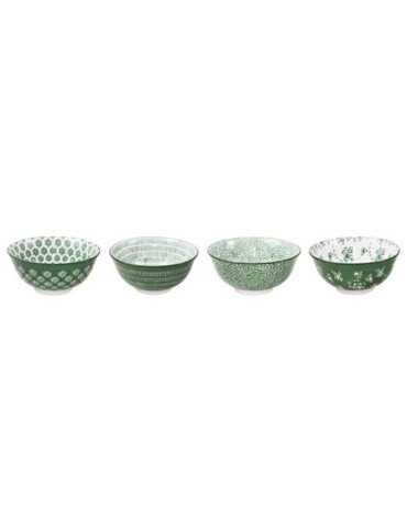 Bol Porcelana Surtido L Verde 15CM 691902 [LOTE DE 6 Unidades] IBILI