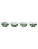 Bol Porcelana Surtido L Verde 15CM 691902 [LOTE DE 6 Unidades] IBILI