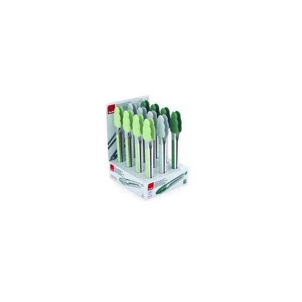 Pinza con Punta de Silicona 23CM Surtido 695623 [LOTE DE 6 Unidades] IBILI