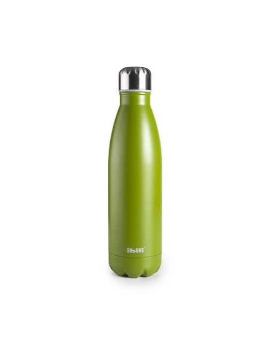 Botella Termo Inoxidable 500ML Musgo 758450V [LOTE DE 4 Unidades] IBILI