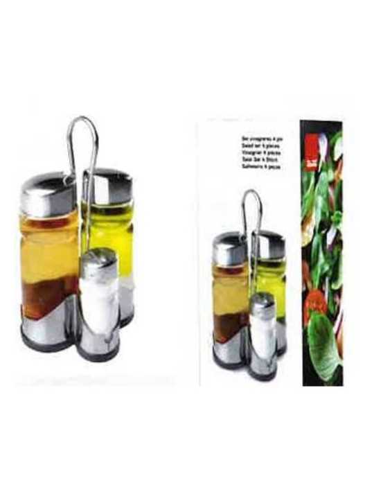Set Vinagreras 4 Piezas 768500 [LOTE DE 4 Unidades] IBILI