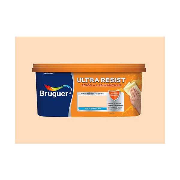 Pintura Plast. int. Bruguer Naranja Primavera 4L XYLACEL
