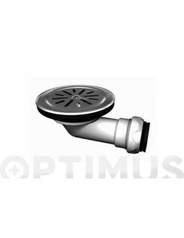 Válvula Sifonica Ducha Ø90MM. HORIZ. 40MM. (I-108) [LOTE DE 10 Unidades] IDROSPANIA