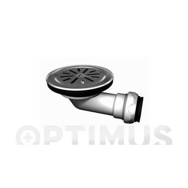 Válvula Sifonica Ducha Ø90MM. HORIZ. 40MM. (I-108) [LOTE DE 10 Unidades] IDROSPANIA