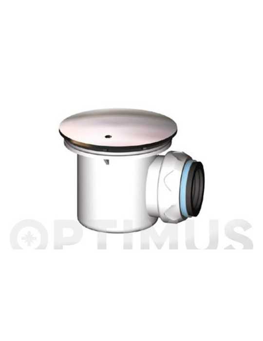 Válvula Sifonica Ducha Ø60MM. HORIZ. CON Embellecedor [LOTE DE 8 Unidades] IDROSPANIA