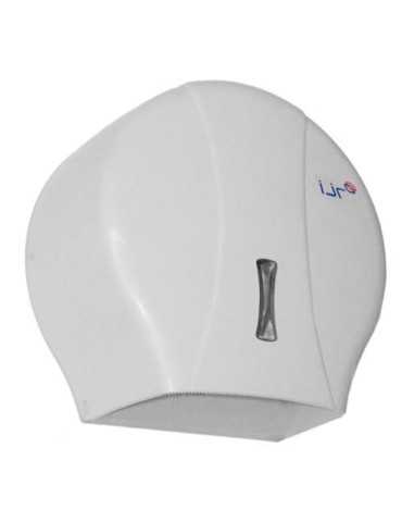 Dispensador Papel Higienico Blanco [LOTE DE 4 Unidades] IJR