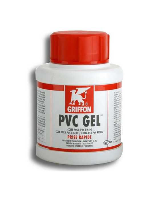Adhesivo PVC Cola Gel 250GR. 6301155 [LOTE DE 4 Unidades] IMEDIO