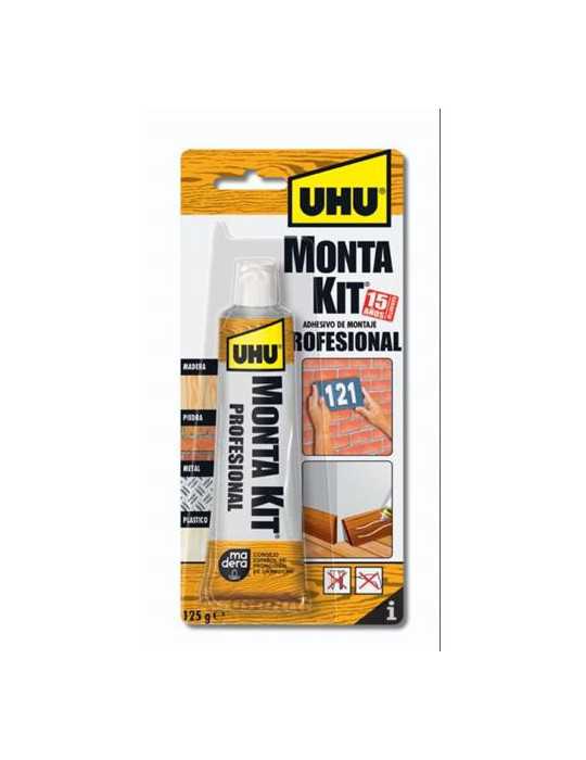 Uhu Monta Kit Profesional Tubo 125 gr 6310658 [LOTE DE 6 Unidades] IMEDIO
