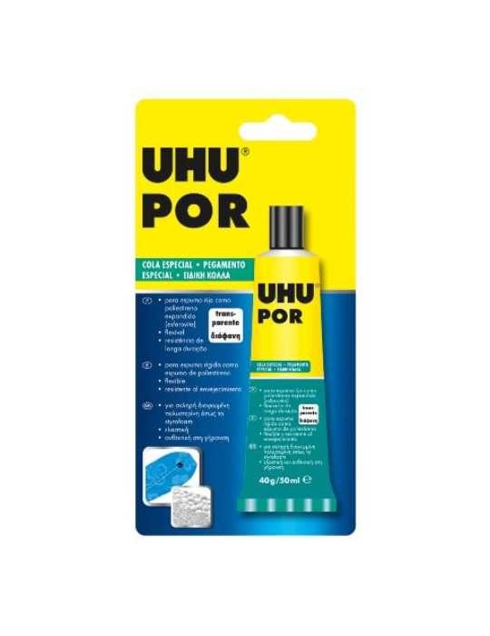 Adhesivo Uhu Poliestireno Tubo 40 gr [LOTE DE 6 Unidades] IMEDIO