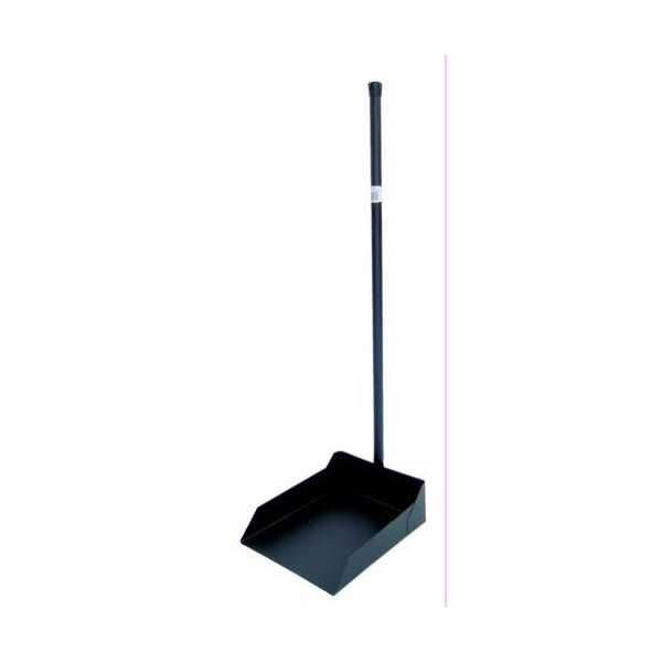 Recogedor Metálico Negro Mango de 76CM 71300 [LOTE DE 4 Unidades] IMEX