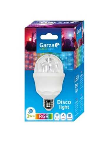 Bombilla Disco Light Colores con Giro E27 [LOTE DE 4 Unidades] IMPREX