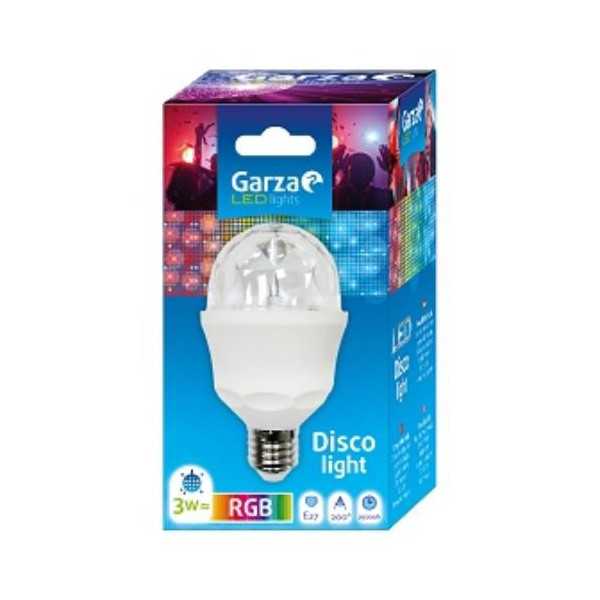 Bombilla Disco Light Colores con Giro E27 [LOTE DE 4 Unidades] IMPREX