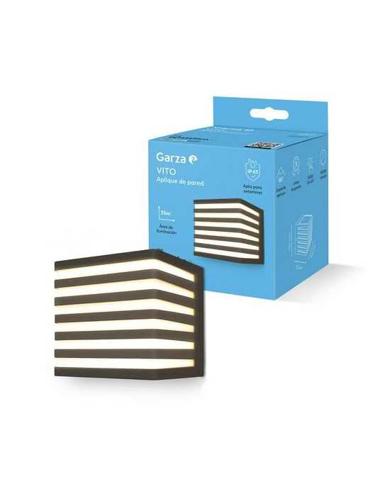 Aplique Pared Exterior LED Vito 9W CCT IP65 [LOTE DE 2 Unidades] IMPREX