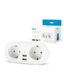 GZ Enchufe Smart WIFI 2 Tomas y 2 USB 401301 IMPREX