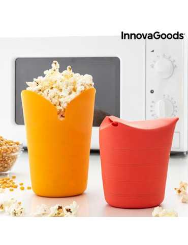 Palomiteras Silicona Plegables Popbox (2UND) [LOTE DE 2 Unidades] INNOVAGOODS