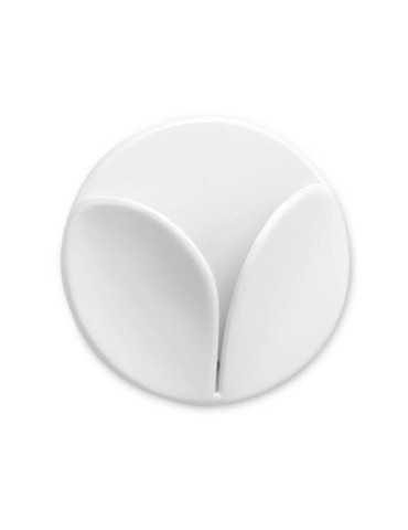 Colgador Paños Cocina Adhesivo Blanco 2UDS [LOTE DE 8 Unidades] INOFIX