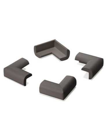 Protector de Cantos Acolchado 24X52X52 mm Marrón [LOTE DE 10 Unidades] INOFIX