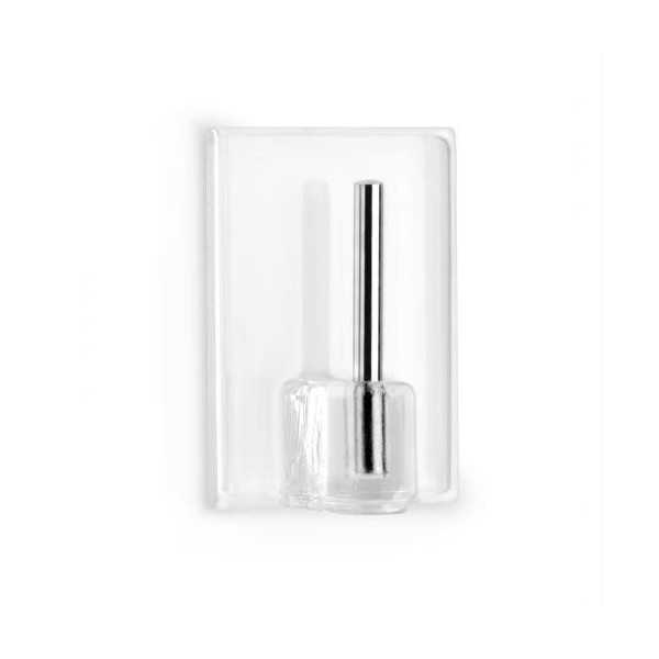 Colgador Adhesivo Visillos Transparente (BL.-4) 2042-0 [LOTE DE 12 Unidades] INOFIX
