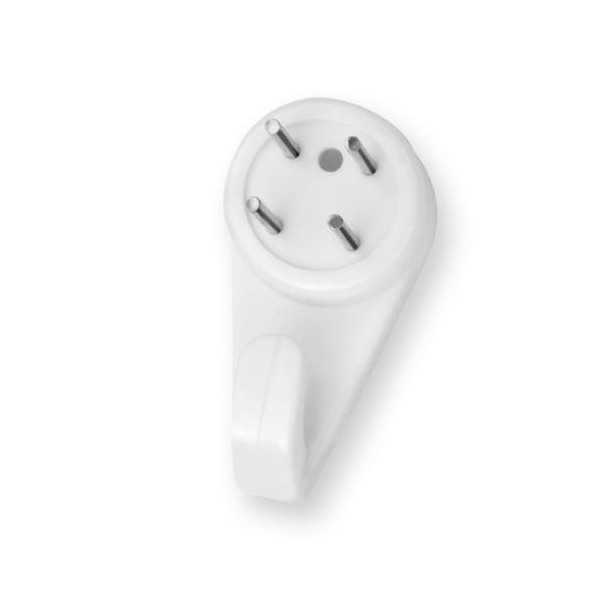 Colgador Pared Blanco (BL.-4) 3002-2 [LOTE DE 12 Unidades] INOFIX