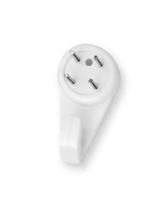 Colgador Pared Blanco (BL.-4) 3002-2 [LOTE DE 12 Unidades] INOFIX