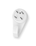 Colgador Pared Blanco (BL.-4) 3002-2 [LOTE DE 12 Unidades] INOFIX