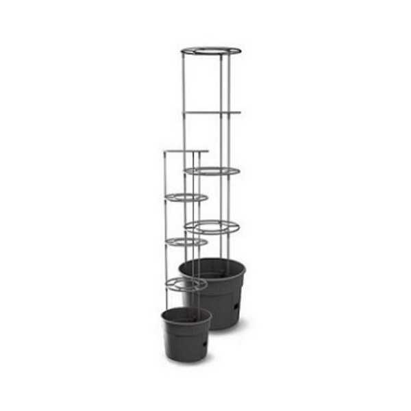 Maceta con Estructura para Cultivar Tomates en Casa [LOTE DE 2 Unidades] INTEPLAS