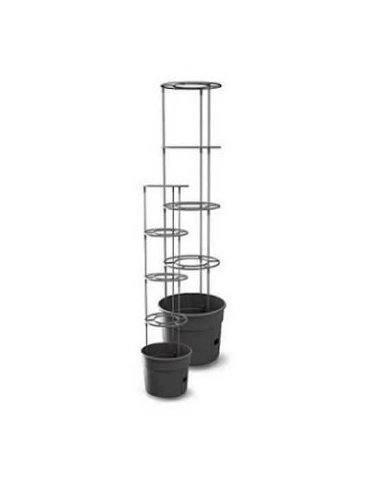 Maceta con Estructura para Cultivar Tomates en Casa [LOTE DE 2 Unidades] INTEPLAS