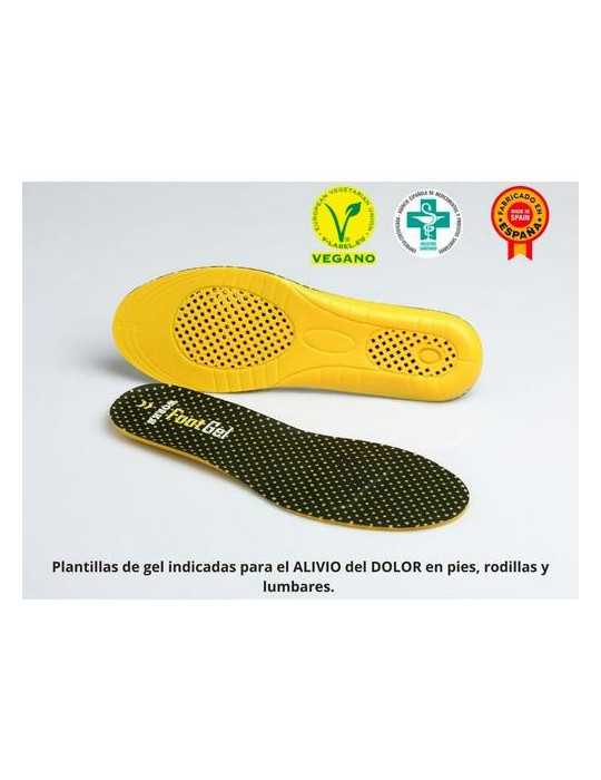 Plantilla Footgel Works Naranja Talla 35/38 [LOTE DE 2 Unidades] INYERASP
