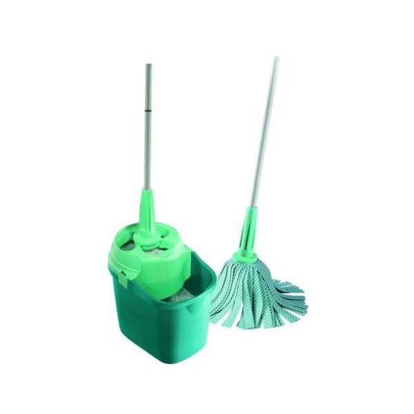 Fregona+cubo Escurridor Twist Mop EUROGOLD