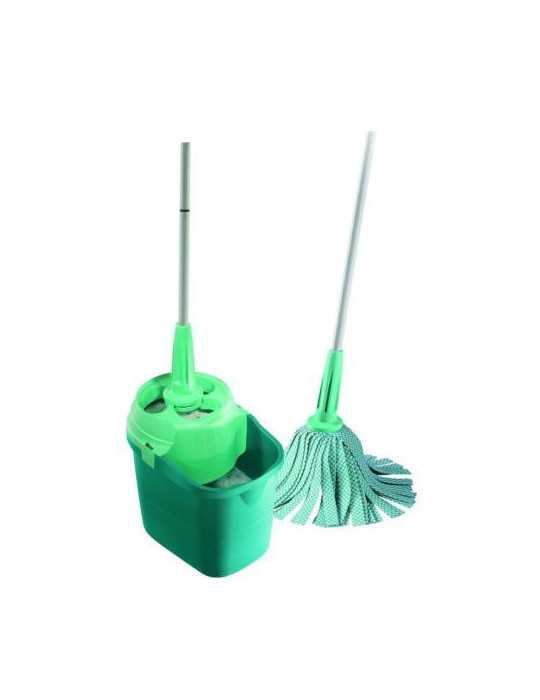 Fregona+cubo Escurridor Twist Mop EUROGOLD