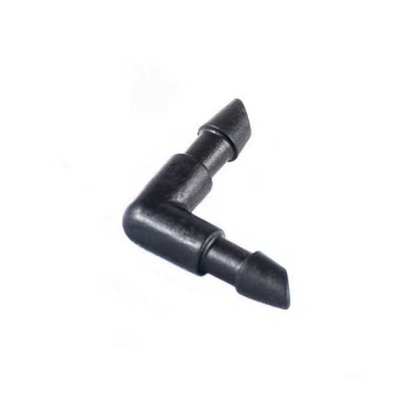 Codo Ø4 Negro (Bolsa 20) [LOTE DE 14 Unidades] EXTRULINE