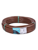 Tubo Marrón Goteo Integrado Cilindrico Sup/Compact [LOTE DE 4 Unidades] EXTRULINE