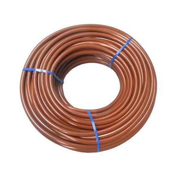 Microtubo Goteo Marrón PE32 6,5X4,5 25M.MMT6545B25 [LOTE DE 4 Unidades] EXTRULINE