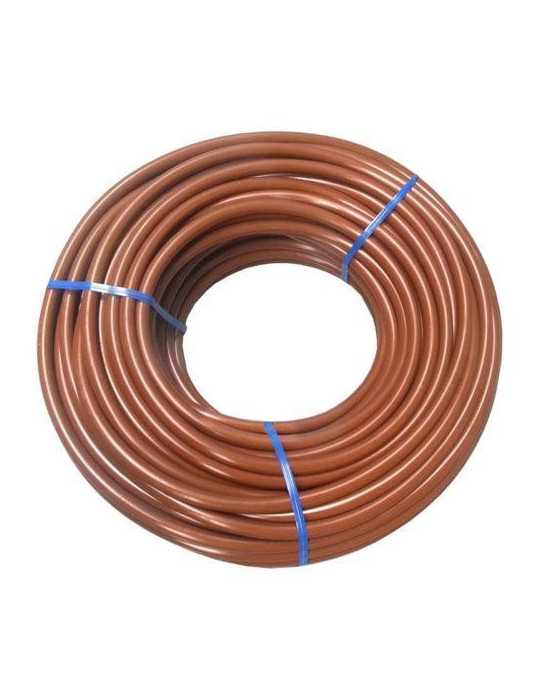 Microtubo Goteo Marrón PE32 6,5X4,5 25M.MMT6545B25 [LOTE DE 4 Unidades] EXTRULINE