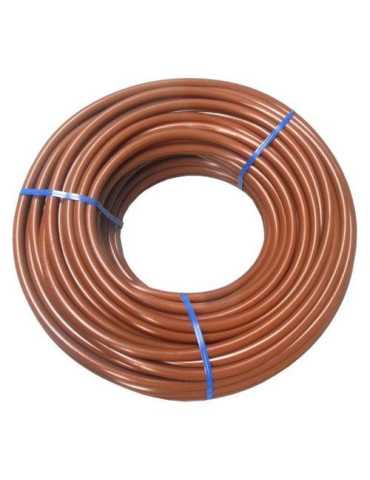 Microtubo Goteo Marrón PE32 6,5X4,5 50M.MMT6545B50 [LOTE DE 2 Unidades] EXTRULINE