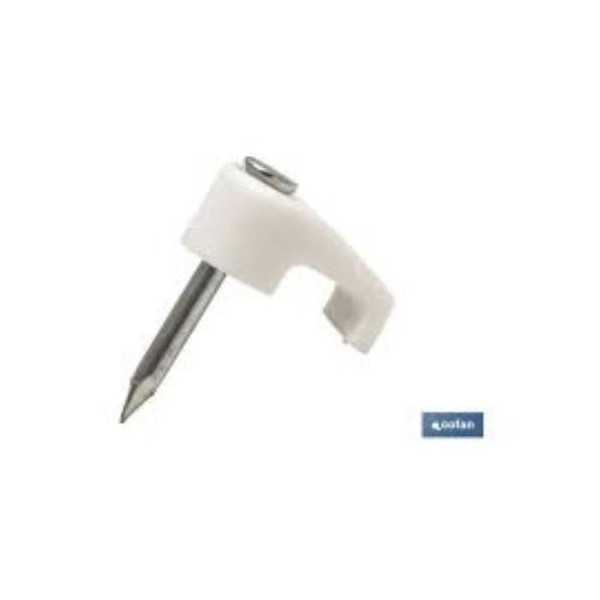 Grapa Cable Plano 2X1 50 Uds [LOTE DE 18 Unidades] FAMATEL