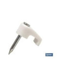 Grapa Cable Plano 2X1 50 Uds [LOTE DE 18 Unidades] FAMATEL