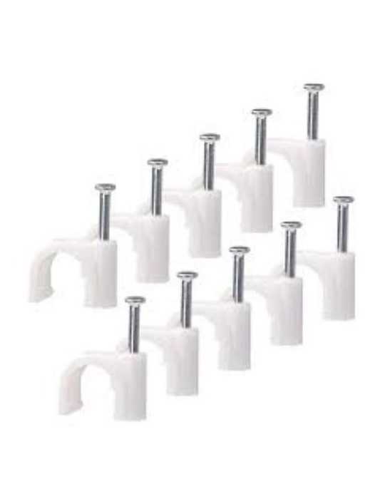 Grapa Cable Redondo 3X1,5 50 Uds [LOTE DE 14 Unidades] FAMATEL