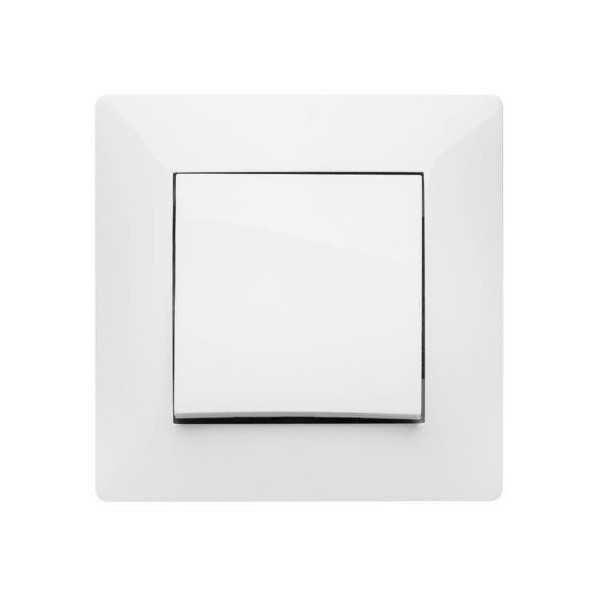 Pulsador 10 Ah 250 V Blanco 9110 [LOTE DE 6 Unidades] FAMATEL