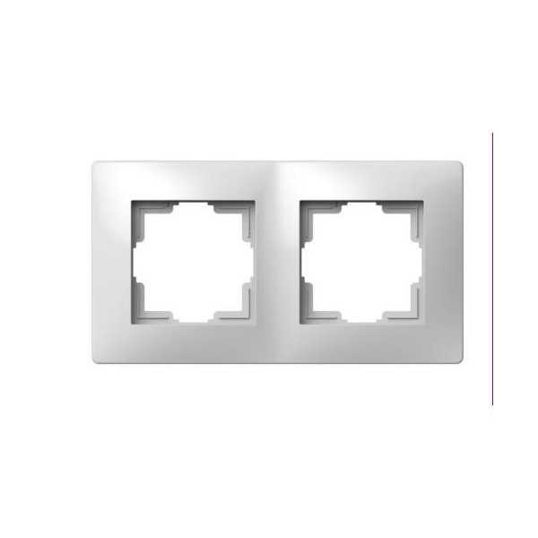 Marco Doble Blanco 9120 [LOTE DE 12 Unidades] FAMATEL