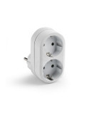 Adaptador Dobre TT 16A-250V Blanco 1332 [LOTE DE 10 Unidades] FAMATEL