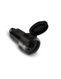 Clavija Hembra TT 16 Ah 250 V Goma Negra [LOTE DE 4 Unidades] FAMATEL