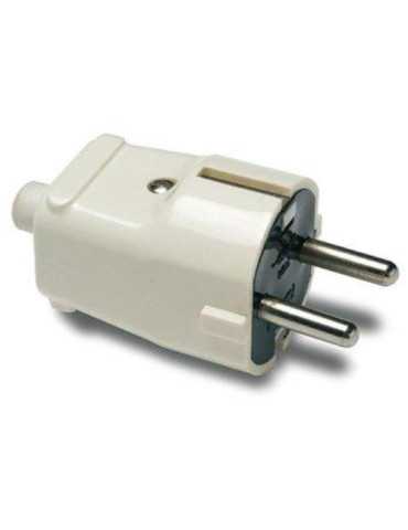 Clavija 4,8 mm TT. 16 Ah 250 V Blanca 1101 [LOTE DE 16 Unidades] FAMATEL