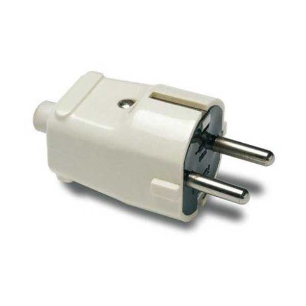 Clavija 4,8 mm TT. 16 Ah 250 V Blanca 1101 [LOTE DE 16 Unidades] FAMATEL
