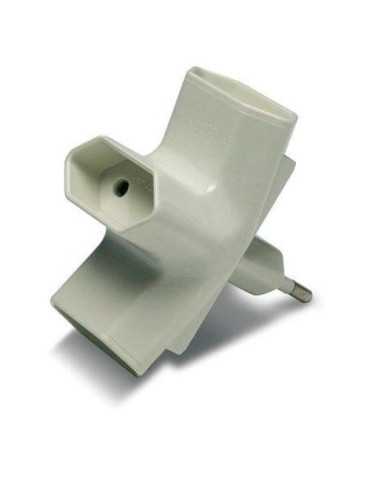Adaptador Triple 10 Ah 250 V 1217 [LOTE DE 10 Unidades] FAMATEL