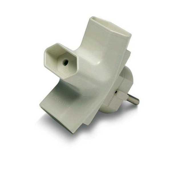 Adaptador Triple 10 Ah 250 V 4,8 1209 [LOTE DE 10 Unidades] FAMATEL